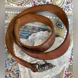 Vintage 70’s EAGLE 🦅 Belt / Groovy 70’s Bird Belt/ Patriotic Bicentennial Belt